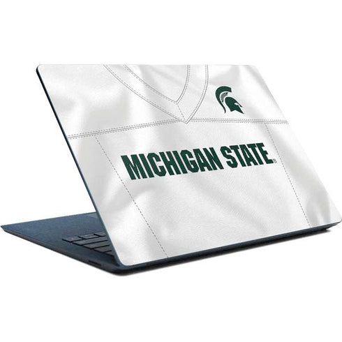 Michigan State University White Jersey Surface Laptop Skin